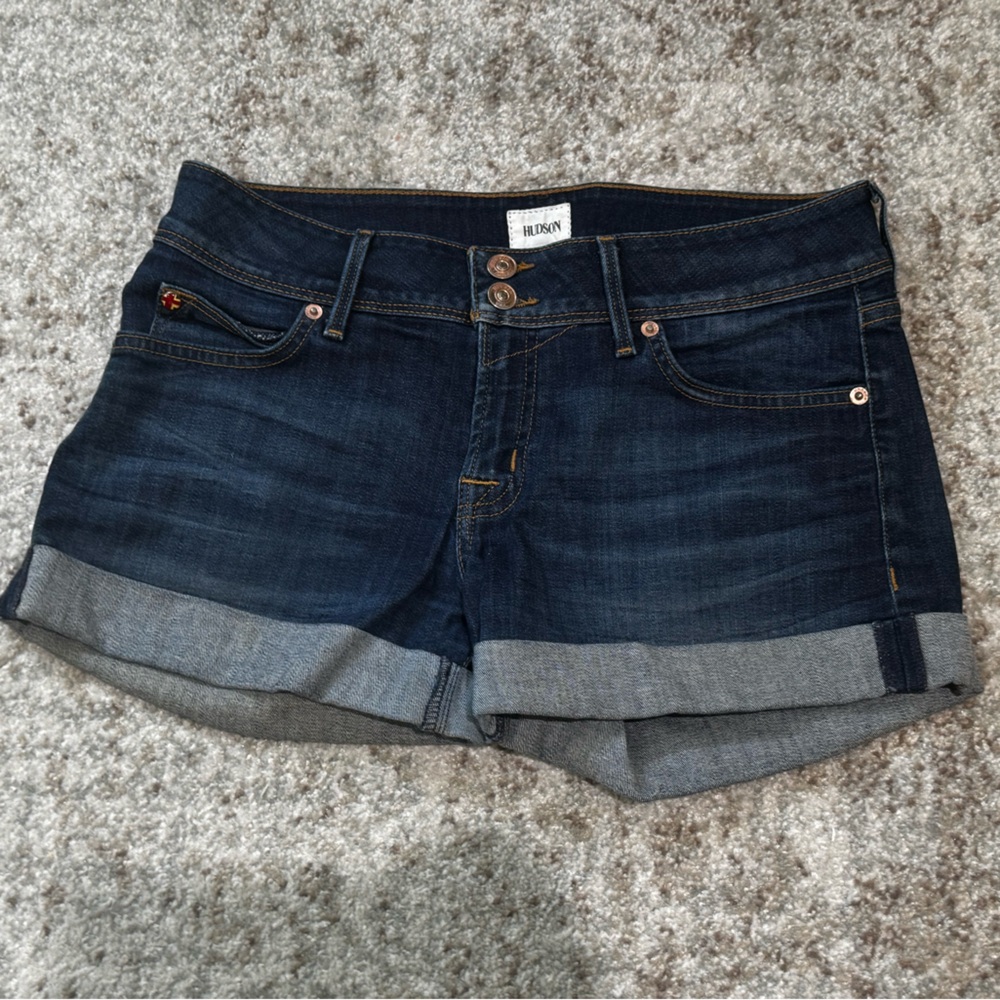 Hudson Jeans Dark Indigo Denim short